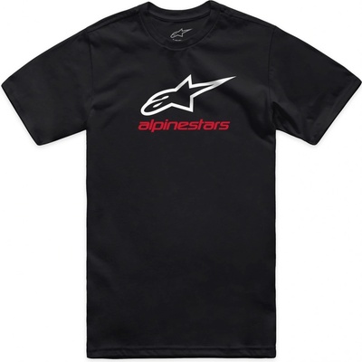 Alpinestars tričko ALWAYS 2.0 CSF bílá ČERVENÁ černá