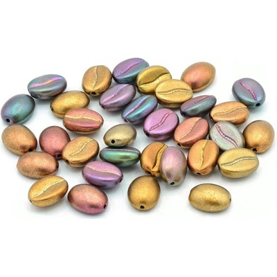Glass beads, s.r.o. Káva 11130262 11x8 mm 01640 Balení: 150ks