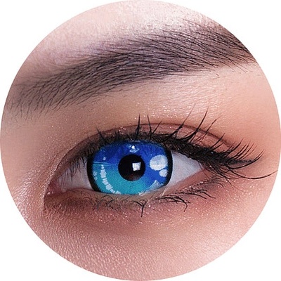 Imago Kontaktní čočky Obsidian Poseidon nedioptrické roční 2 čočky