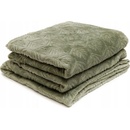 Homla polyester zelená deka 150x200