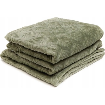 Homla polyester zelená deka 150x200