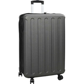 vidaXL Куфар с заключване Тъмносив 50 x 30 x 76 см ABS пластмаса (42006232)