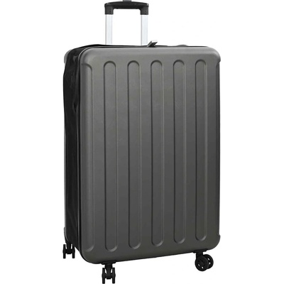 vidaXL Куфар с заключване Тъмносив 50 x 30 x 76 см ABS пластмаса (42006232)