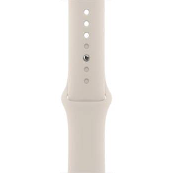 Apple Watch 45 mm hviezdno biely športový remienok – S/M MT3H3ZM/A