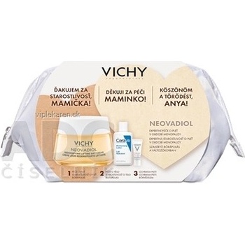 Vichy Neovadiol Peri-Menopause denný krém 50 ml + CeraVe hydratačné mlieko 20 ml + Capital Soleil UV-Age Daily 3 ml darčeková sada