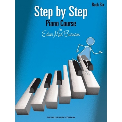 Jednoduché skladby pre začiatočníkov hry na klavíri Step by Step Piano Course Book 6