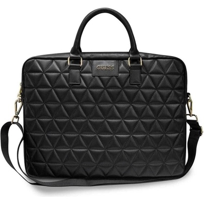 GUESS Чанта за лаптоп Guess Quilted Laptop Bag (GUCB15QLBK), до 16" (40.64 cm), черна (GUCB15QLBK / 44216)