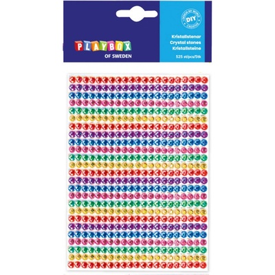 Playbox Lepiace kamene 525 ks 5 mm COLOUR MIX