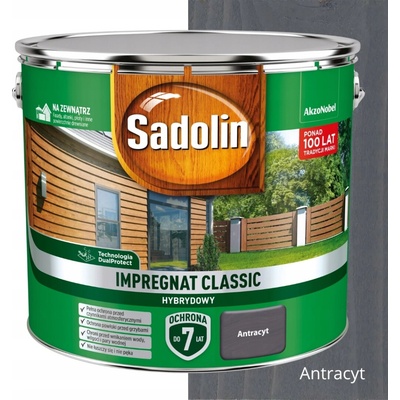 Sadolin Impregnát Classic Hybrydowy Antracit 9L