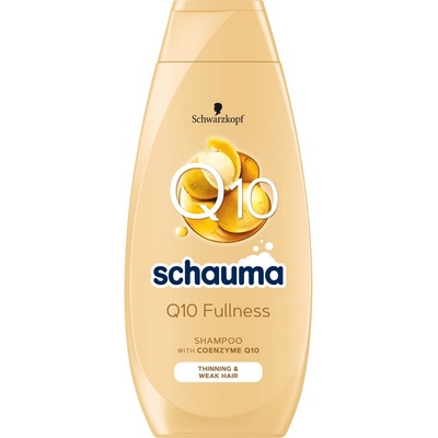 Schwarzkopf Schauma Q10 Fullness šampón pre jemné a rednúce vlasy s koenzýmom Q10 400 ml