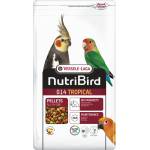Versele-Laga Nutribird G14 Tropical - Пълноценна поддържаща храна за средни папагали, екструдирани пелети - многоцветни, 1 кг