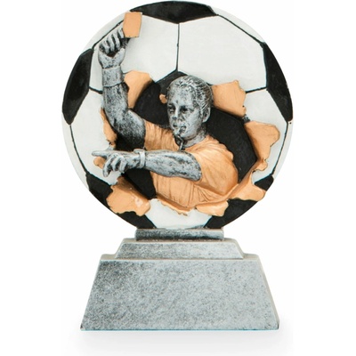 Trofej rozhodčího výška 13 cm vícebarevná