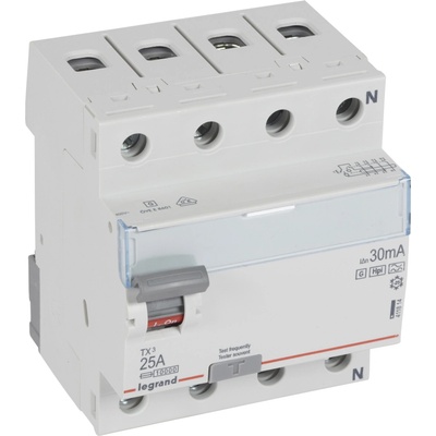 Legrand 25A/30mA/4p/Hpi 411814