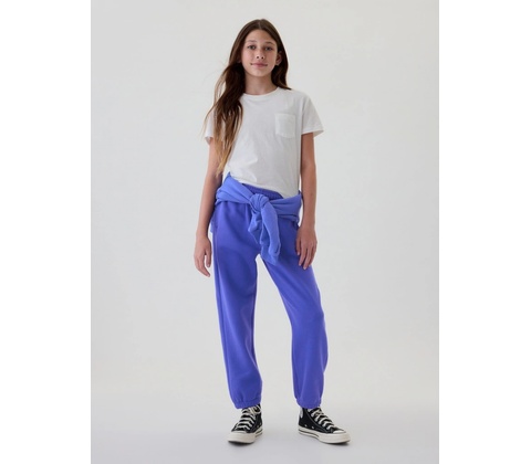 GAP Detské tepláky VintageSoft s logom Modrá
