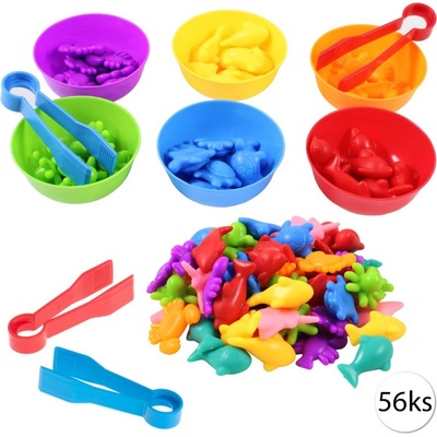 Montessori Výuková hra Nauč se počítat - Dopravní prostředky