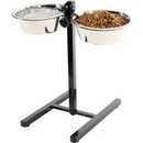 Zolux Miska nerez stojan nastavitelný+2 misky pes 2,75 l
