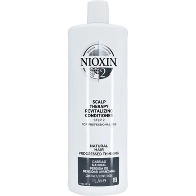 Nioxin System 2 Scalp Therapy kondicionér pro výrazné řídnutí jemných přírodních vlasů Scalp Therapy Conditioner Fine Hair Noticeably Thinning 1000 ml