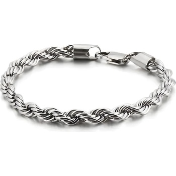 HARAHU Гривна da-34708 - Сребърна / 22см / 6мм kp34708 (da-34708)