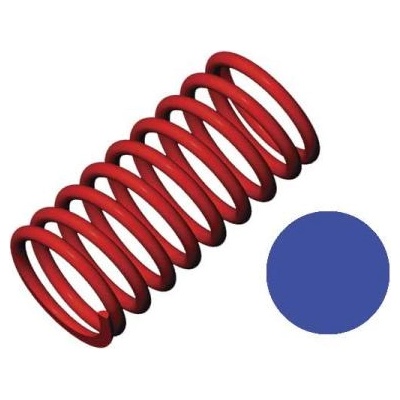 Traxxas пружина амортисьора GTR твърдост 5.9N/mm синя (2)