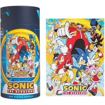 CurePink Sonic The Hedgehog|Ježek Sonic Postavy 500 dílků