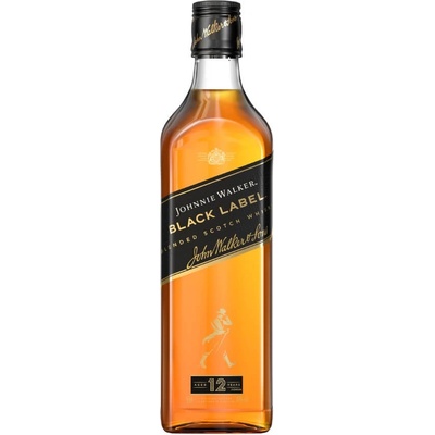 Johnnie Walker Black Label 12 YO - бленд шотландско уиски 0.5L