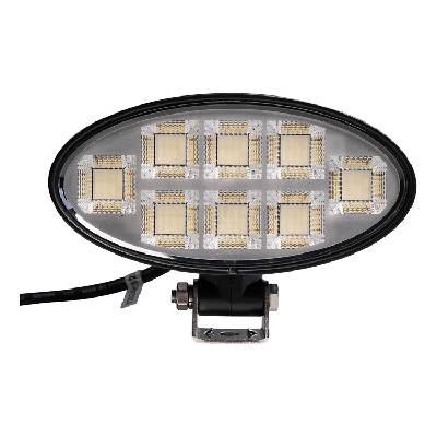 Led Автомобилен прожектор black led/160w/10-30v ip69 5700k овален (kt0118)