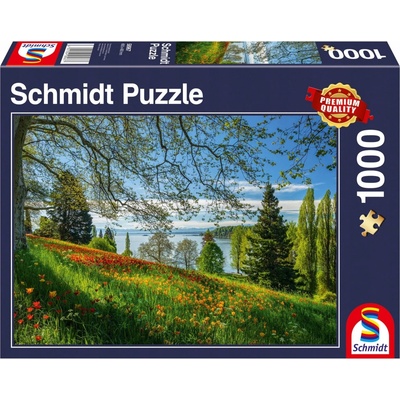 SCHMIDT Kvetoucí tulipány na ostrově Mainau 1000 dílků