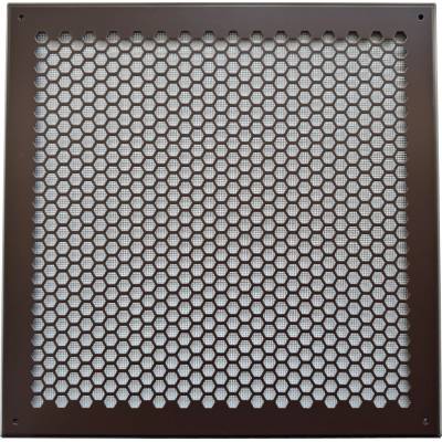 HEXA hliníková 340 x 340 mm hnědá