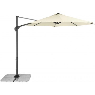Doppler RAVENNA SMART 3 m – záhradný výkyvný slnečník s bočnou tyčou 820