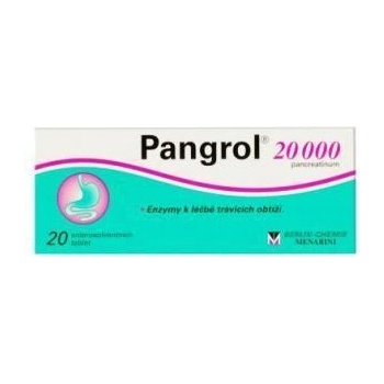 PANGROL POR 20000IU TBL ENT 20 II