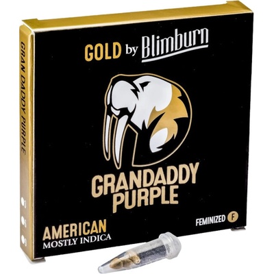 Blimburn Seeds Grandaddy Purple semienka neobsahujú THC 3 ks