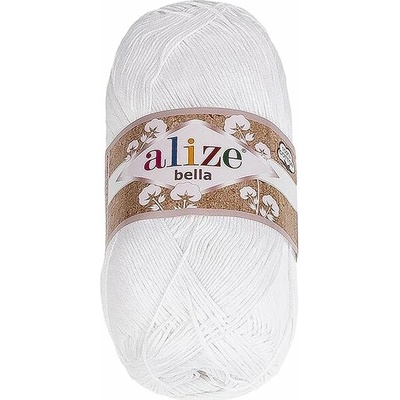 BELLATEX Priadza BELLA 100 g - 55 biela