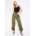 Missy Empire Cuff Toggle Cargo Trouser - Khaki