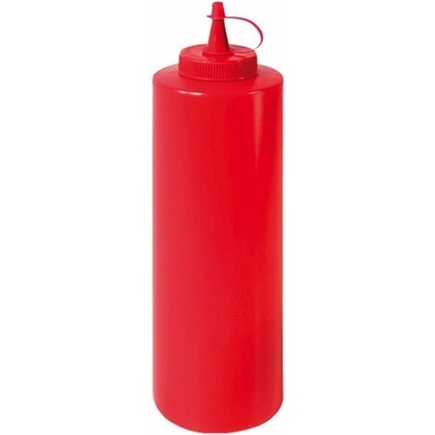 Dávkovač na omáčky - veľký, červený 0,7l