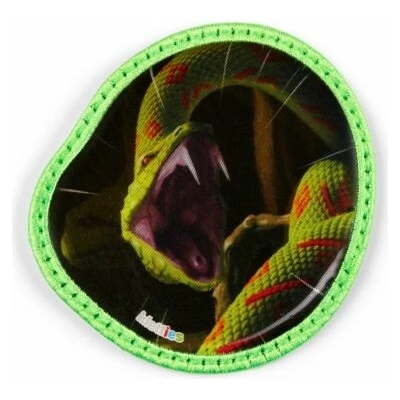 Ozdoba na ruksak Ergobag Wobble Klettie - Snake uni