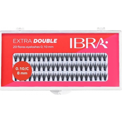 Ibra Extra Double Knot-Free C 0,10-8 mm umelé riasy