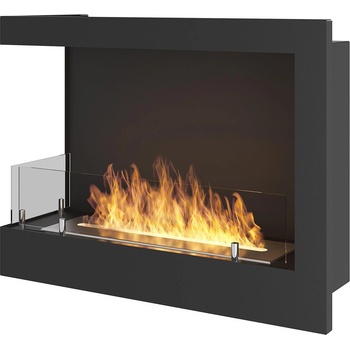 SIMPLEfire Sofie 600 left corner + glass