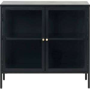 Unique Furniture Черна метална витрина 90x85 cm Carmel - Unique Furniture (42030600)