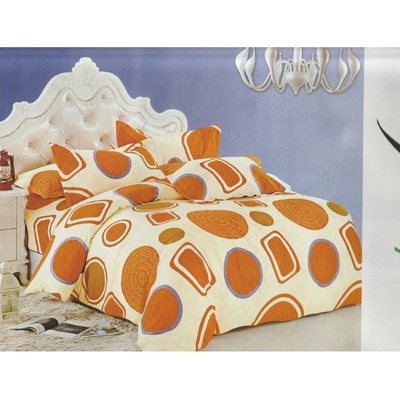 Beilai 3-dielne bavlna oranžové obliečky Oranžová 140x200 70x90