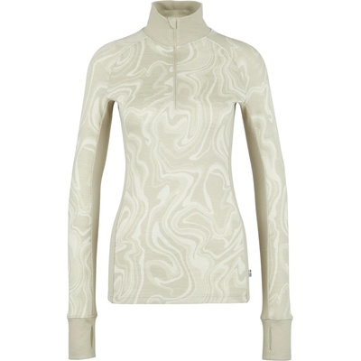 Stoic Дамско мериносово термобельо Stoic Women's Merino225 StensundSt. Half Zip Merino shirt - Fog Grey / Multi - размер XXL (916-5284-0216)