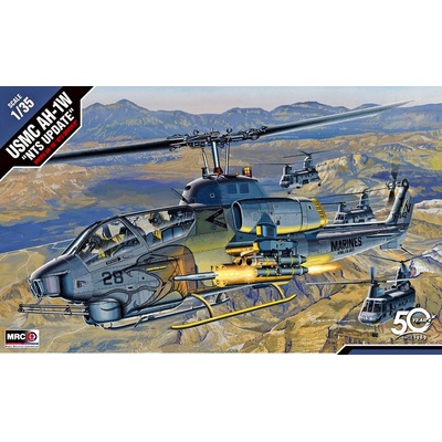 Academy Bell AH 1W SuperCobra USMC Model Kit 12116 1:35