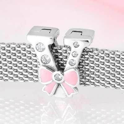 P&J Jewellery Stříbrný klip Magické písmenka 3 SBMA3 V