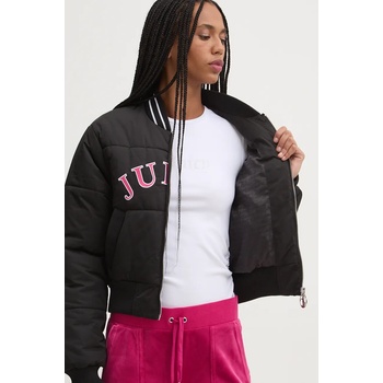 Juicy Couture Яке бомбър Juicy Couture KELSEY PUFFER в черно преходен модел JCOIJ224557 (JCOIJ224557.101)