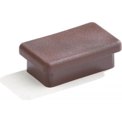 Záslepka jeklu 50x30mm, hnědá