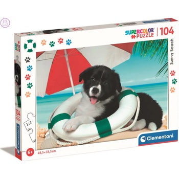 Clementoni - Puzzle Sunny Beach - 100 piese