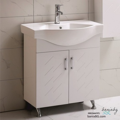 Inter Ceramic Долен стоящ pvc шкаф за баня icp 7049
