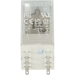 ABB Щепселно реле abb cr-m024dc2, 12a/24vdc, 2no (m518413)
