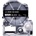 Compatible Epson LC-5BWV, SD18KW, 18mm x 8m, бял печат / черен фон, съвместима лента (LCSD18KW)