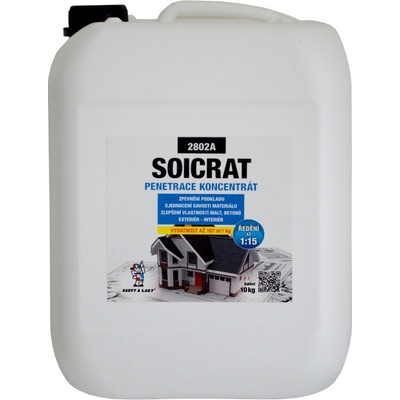 Barvy a laky Teluria s.r.o. Penetrace Soicrat - koncentrát 10 kg (V-1309)