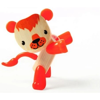 Hape - Дървена мини животинка от бамбук Лъв H5541